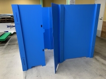 避難所用間仕切りパーテーション 【神奈川 プラダン加工 オーダーメイド】