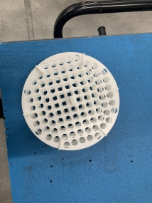 液体窒素試験管立て 【神奈川 プラダン加工 オーダーメイド】